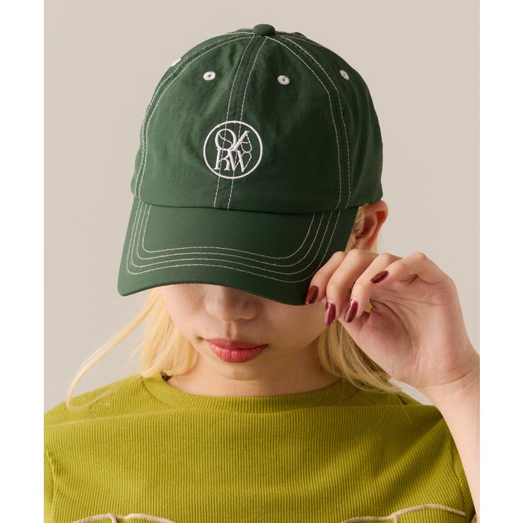 MAGASIN DE MODE Onjna】配色ステッチキャップ GLR[品番：TTMW0002346