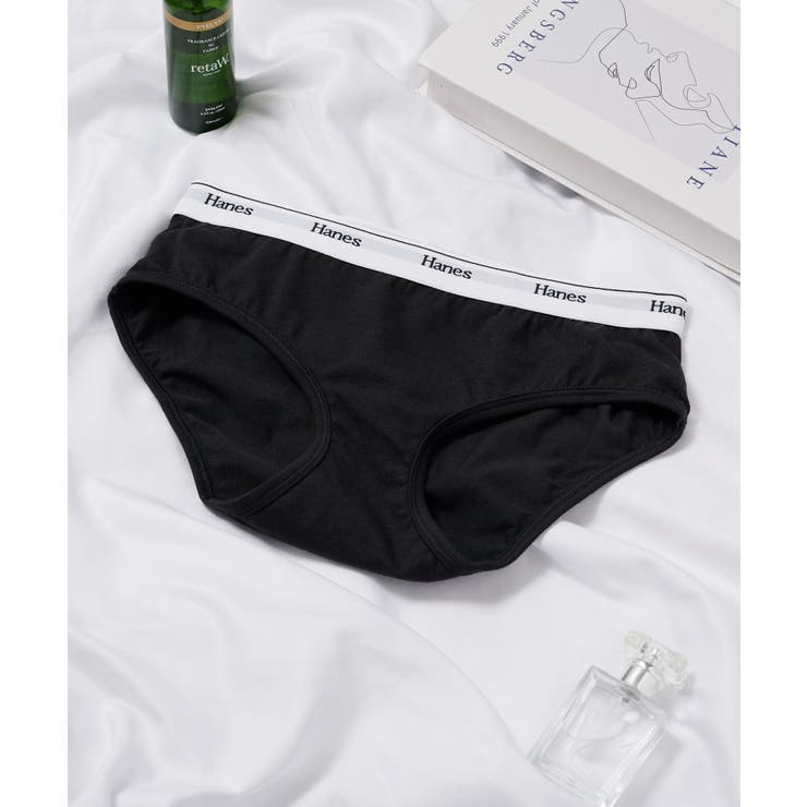 ブラック | 【Hanes】ショーツ HW6EB301 | SETUP7【WOMEN】