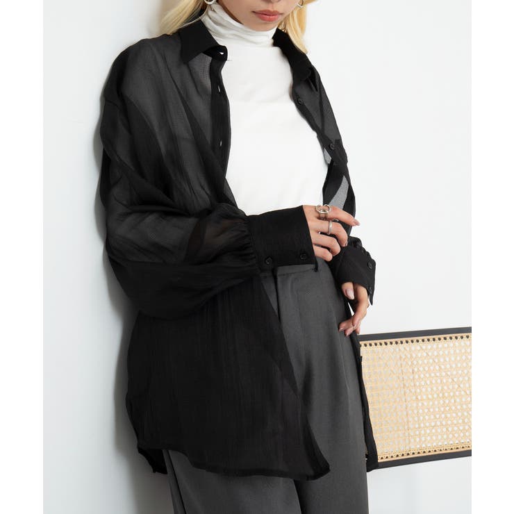 【SETUP7】UVカットボトルネック7分袖 Tシャツ GLR | SETUP7【WOMEN】 | 詳細画像10 