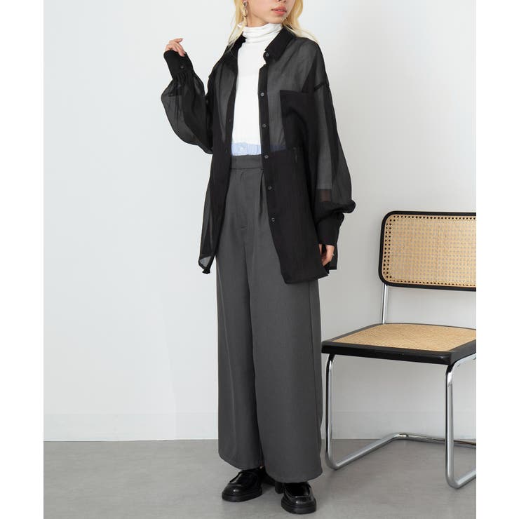 【SETUP7】UVカットボトルネック7分袖 Tシャツ GLR | SETUP7【WOMEN】 | 詳細画像11 