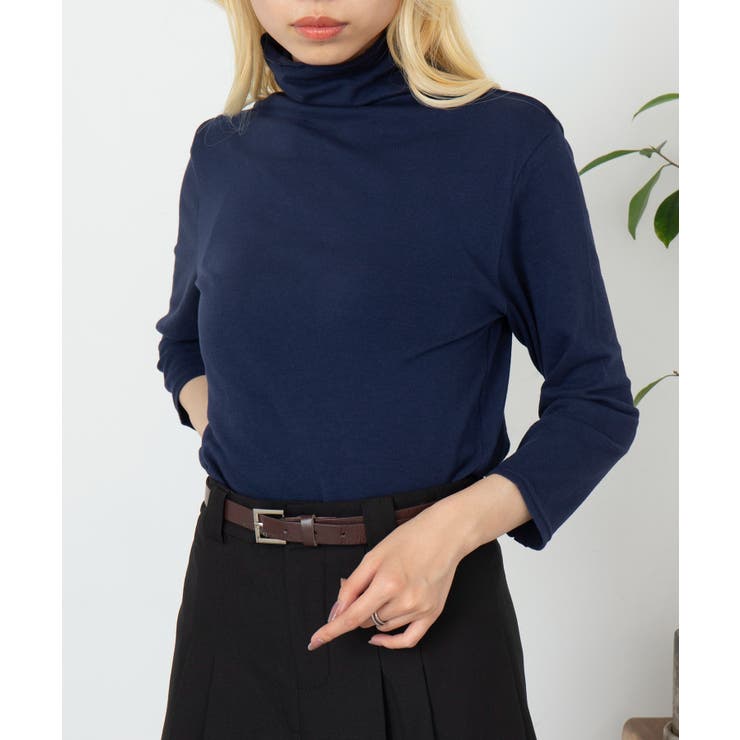 【SETUP7】UVカットボトルネック7分袖 Tシャツ GLR | SETUP7【WOMEN】 | 詳細画像17 