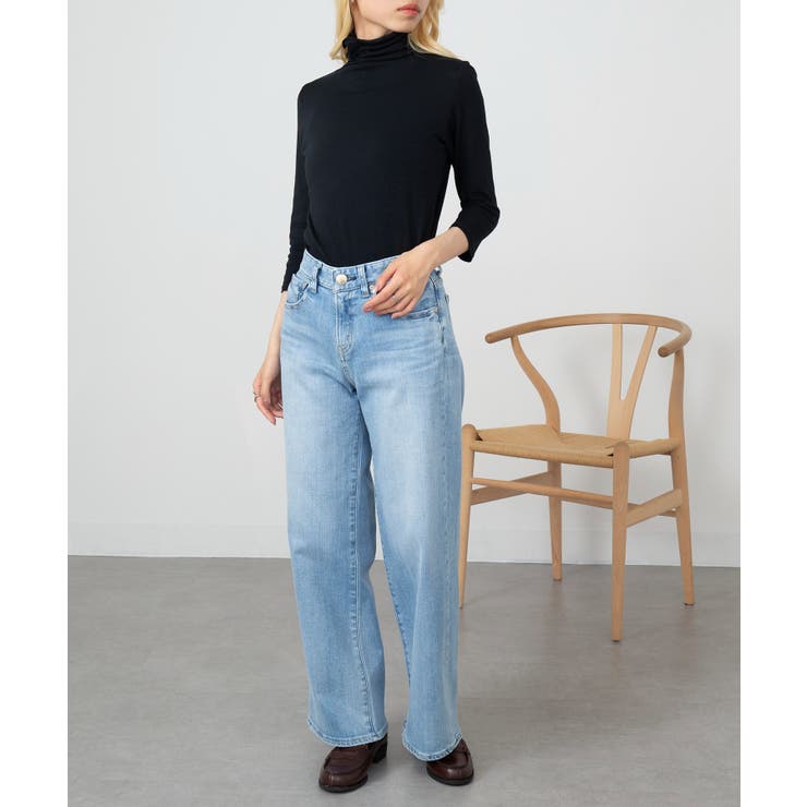 【SETUP7】UVカットボトルネック7分袖 Tシャツ GLR | SETUP7【WOMEN】 | 詳細画像6 