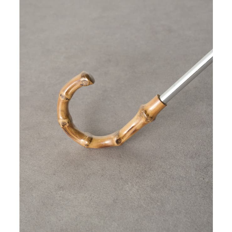 50cm パステルボーダー バンブーハンドル折りたたみ傘 | SETUP7【WOMEN】 | 詳細画像6 