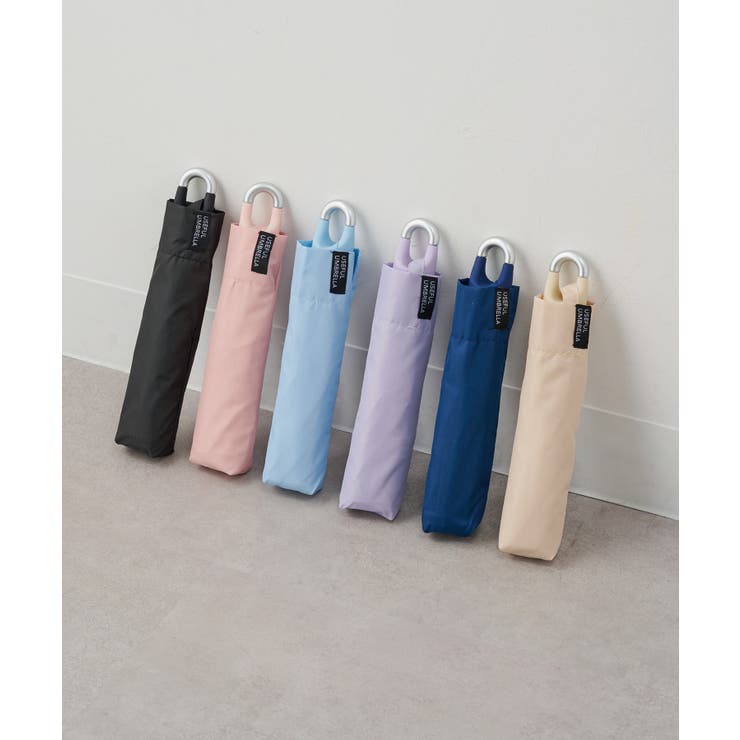 55cm カラビナ付き無地折りたたみ傘 耐風骨 | SETUP7【WOMEN】 | 詳細画像15 