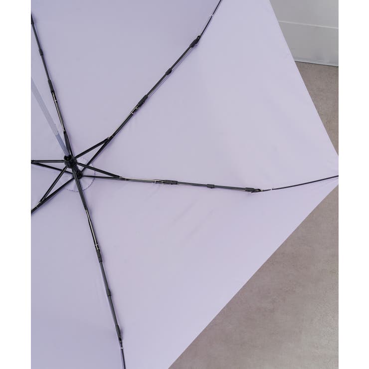 55cm カラビナ付き無地折りたたみ傘 耐風骨 | SETUP7【WOMEN】 | 詳細画像3 
