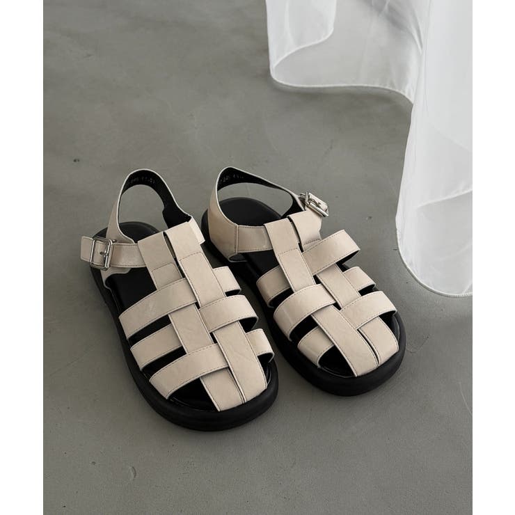 アイボリー | 【MAISON BREEZE】グルカサンダル KNF127 | SETUP7【WOMEN】