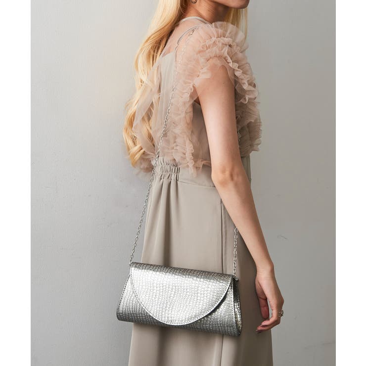 【SETUP7】クロコ型押しクラッチバッグ ミニバッグ KNF127 | SETUP7【WOMEN】 | 詳細画像11 