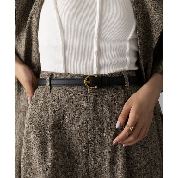 選べるバリエーション PUレザーベルト TYPE | SETUP7【WOMEN】 | 詳細画像19 