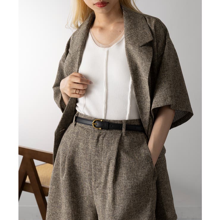 選べるバリエーション PUレザーベルト TYPE | SETUP7【WOMEN】 | 詳細画像20 