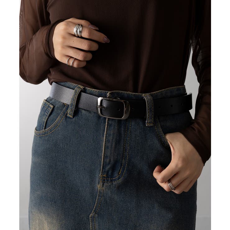 選べるバリエーション PUレザーベルト TYPE | SETUP7【WOMEN】 | 詳細画像7 