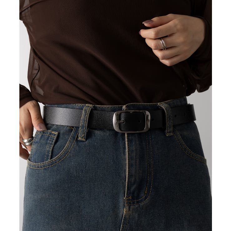 ブラック系その他2 | 選べるバリエーション PUレザーベルト TYPE | SETUP7【WOMEN】