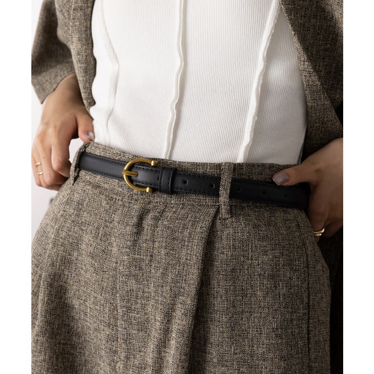 ブラック系その他6 | 選べるバリエーション PUレザーベルト TYPE | SETUP7【WOMEN】