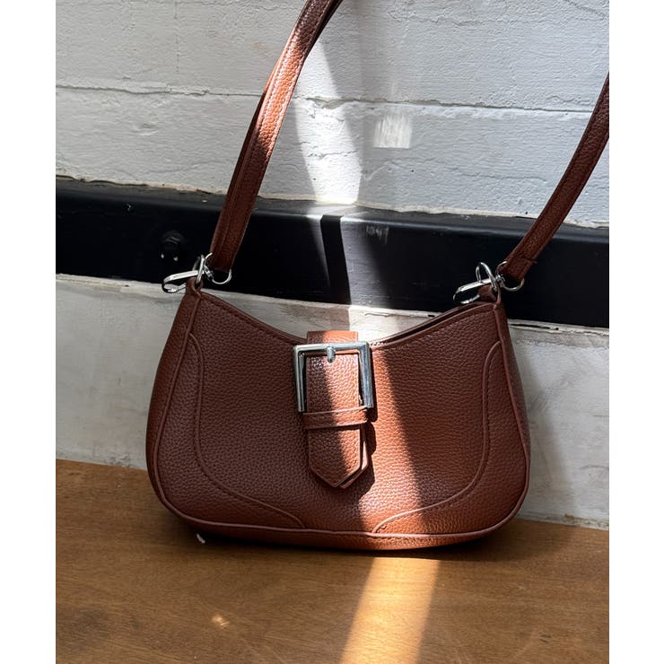 ブラウン | 【MAISON BREEZE】ベルトモチーフワンハンドルバッグ KNF127 | SETUP7【WOMEN】