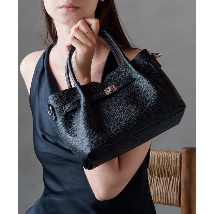 ベルト付き2WAYPUレザーバッグ ショルダーバッグ KNF127 | SETUP7【WOMEN】 | 詳細画像2 