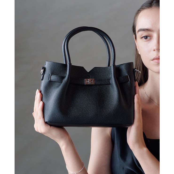 ベルト付き2WAYPUレザーバッグ ショルダーバッグ KNF127 | SETUP7【WOMEN】 | 詳細画像4 