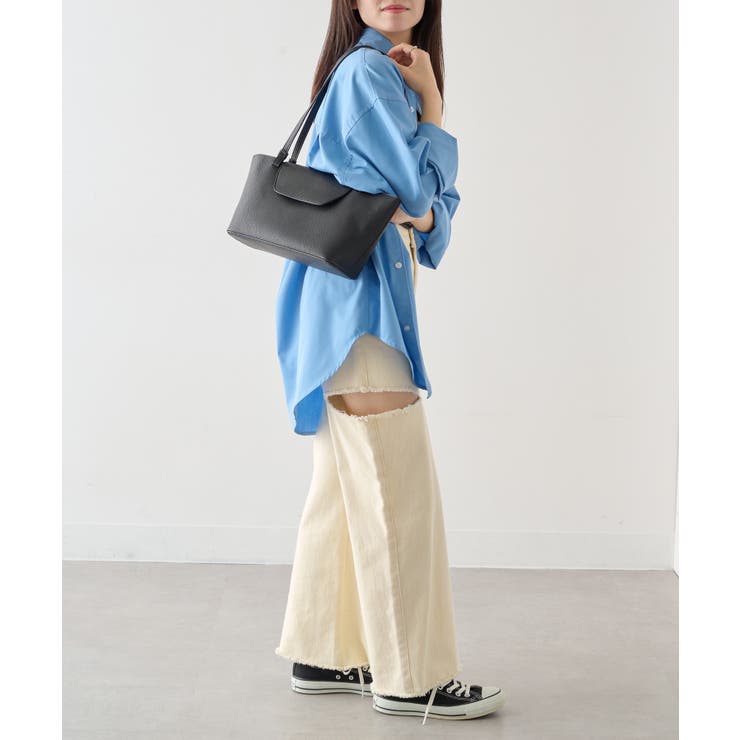 【MAISON BREEZE】シボレザー風ポーチ付きミニトートバッグ KNF12… | SETUP7【WOMEN】 | 詳細画像18 