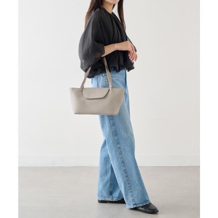 【MAISON BREEZE】シボレザー風ポーチ付きミニトートバッグ KNF12… | SETUP7【WOMEN】 | 詳細画像9 