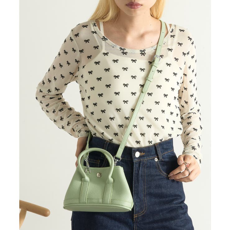 【SETUP7】PUレザーショルダーバッグ mini KNF128 | SETUP7【WOMEN】 | 詳細画像12 