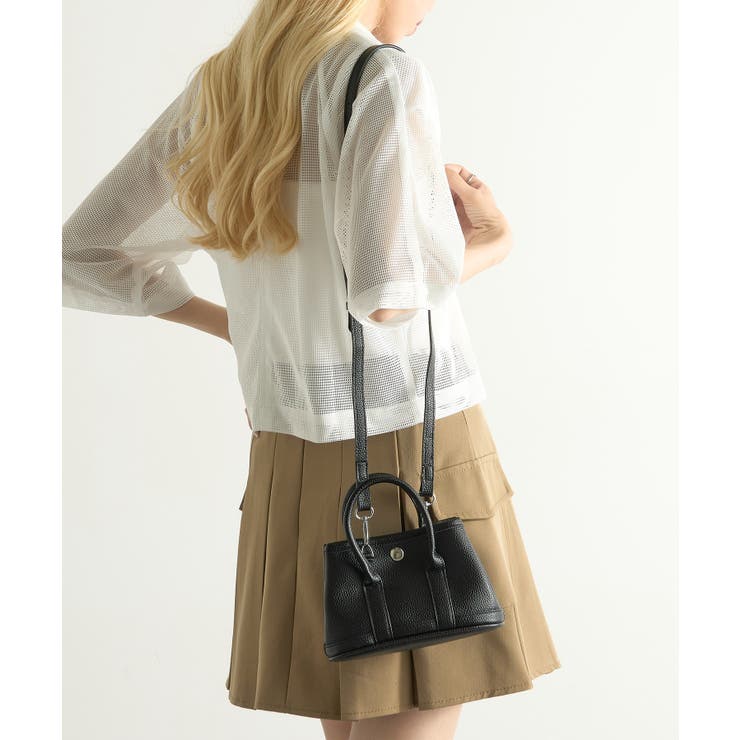 【SETUP7】PUレザーショルダーバッグ mini KNF128 | SETUP7【WOMEN】 | 詳細画像4 