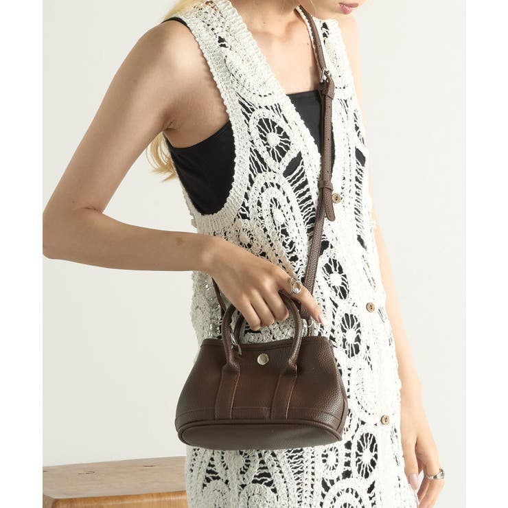 【SETUP7】PUレザーショルダーバッグ mini KNF128 | SETUP7【WOMEN】 | 詳細画像8 