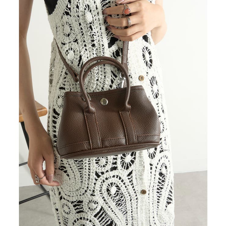 【SETUP7】PUレザーショルダーバッグ mini KNF128 | SETUP7【WOMEN】 | 詳細画像9 