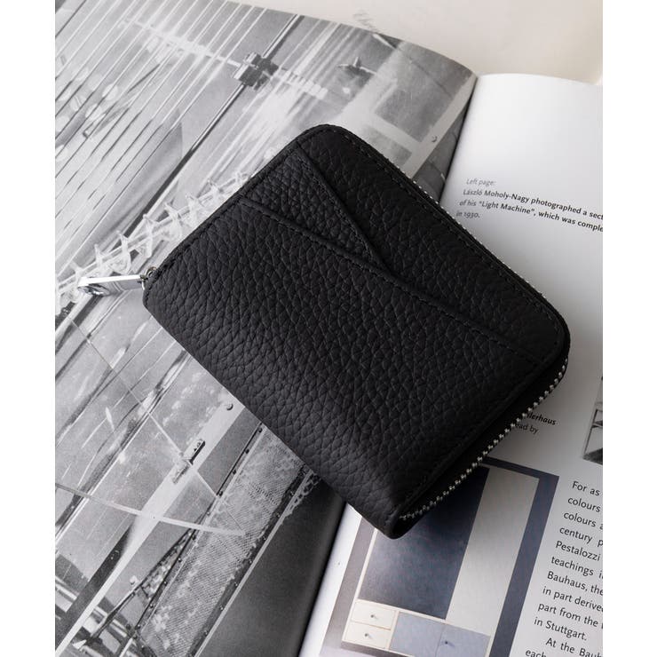 ブラック | 【SETUP7】カード収納付きマルチコインケース KNF128 | SETUP7【WOMEN】