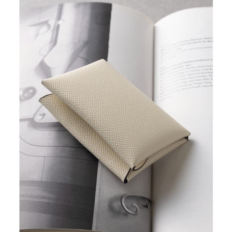 ホワイト | 【SETUP7】リアルレザー折りたたみカードホルダー コインケース KNF128 | SETUP7【WOMEN】