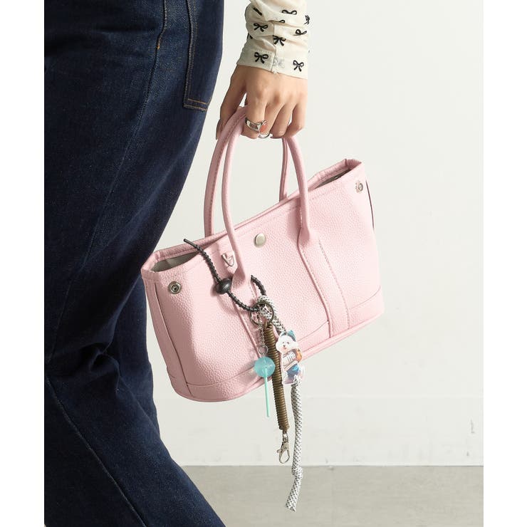 PUレザーショルダーバッグ チャーム キーホルダー付き | SETUP7【WOMEN】 | 詳細画像32 