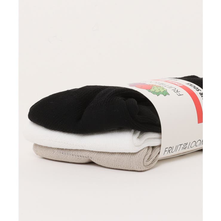 【FRUIT OF THE LOOM】Q.FTL3Pゆるソックス | SETUP7【WOMEN】 | 詳細画像2 