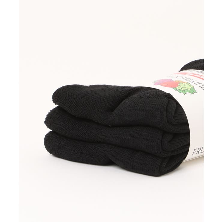 【FRUIT OF THE LOOM】Q.FTL3Pゆるソックス | SETUP7【WOMEN】 | 詳細画像7 