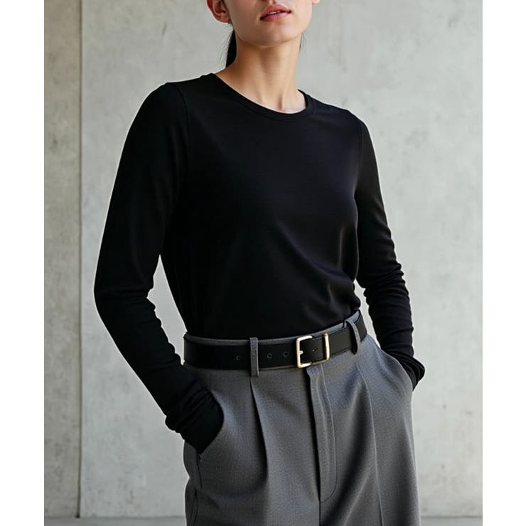 【SETUP7】スウェードレザー シンプルベルト KNF | SETUP7【WOMEN】 | 詳細画像4 