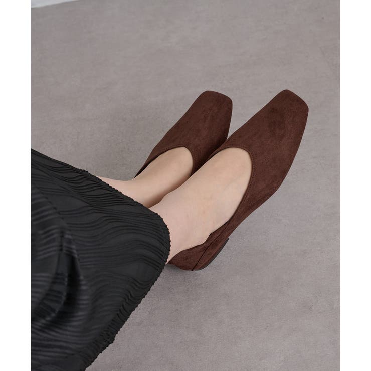 【SETUP7】スクエアトゥローヒールパンプス KNF | SETUP7【WOMEN】 | 詳細画像14 