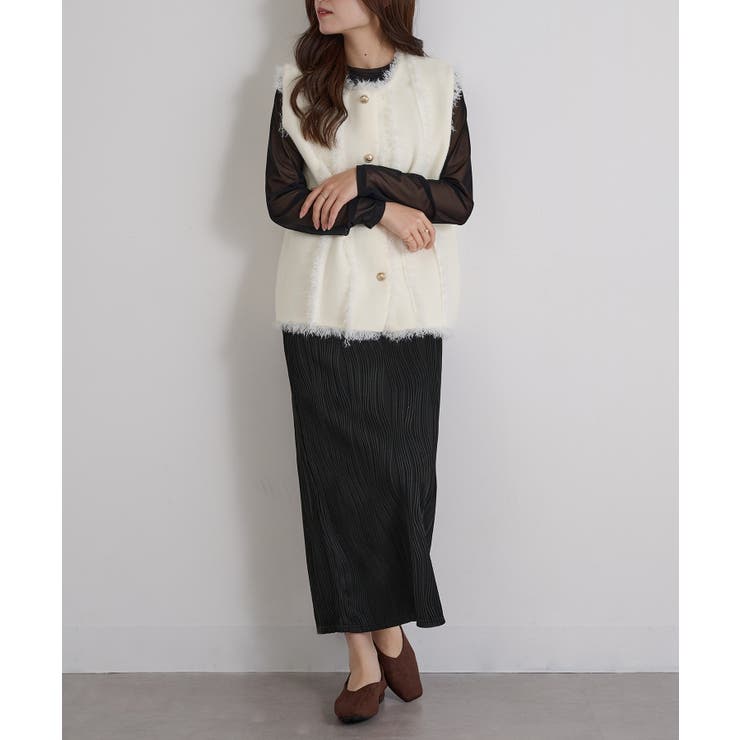 【SETUP7】スクエアトゥローヒールパンプス KNF | SETUP7【WOMEN】 | 詳細画像15 