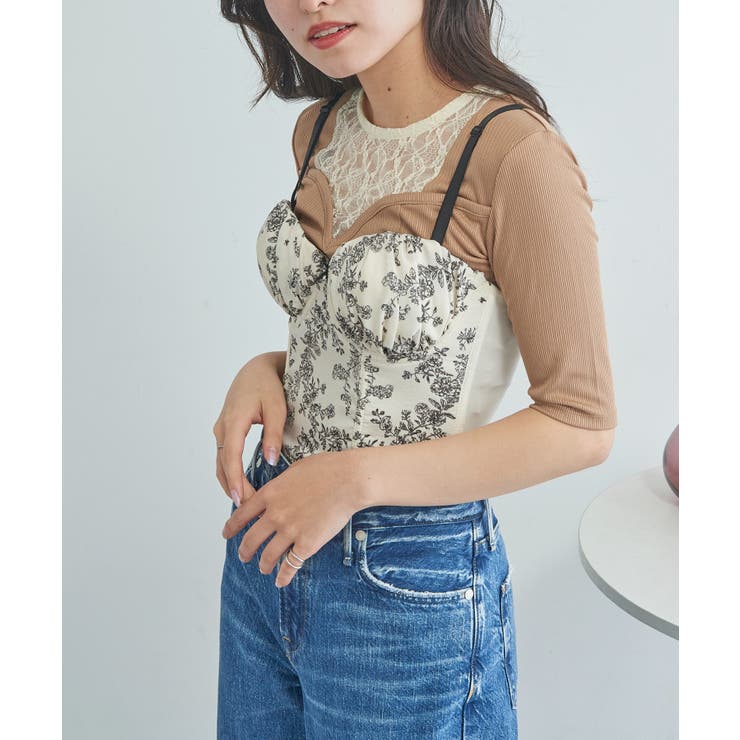 【SETUP7】フラワービスチェ SNK | SETUP7【WOMEN】 | 詳細画像10 