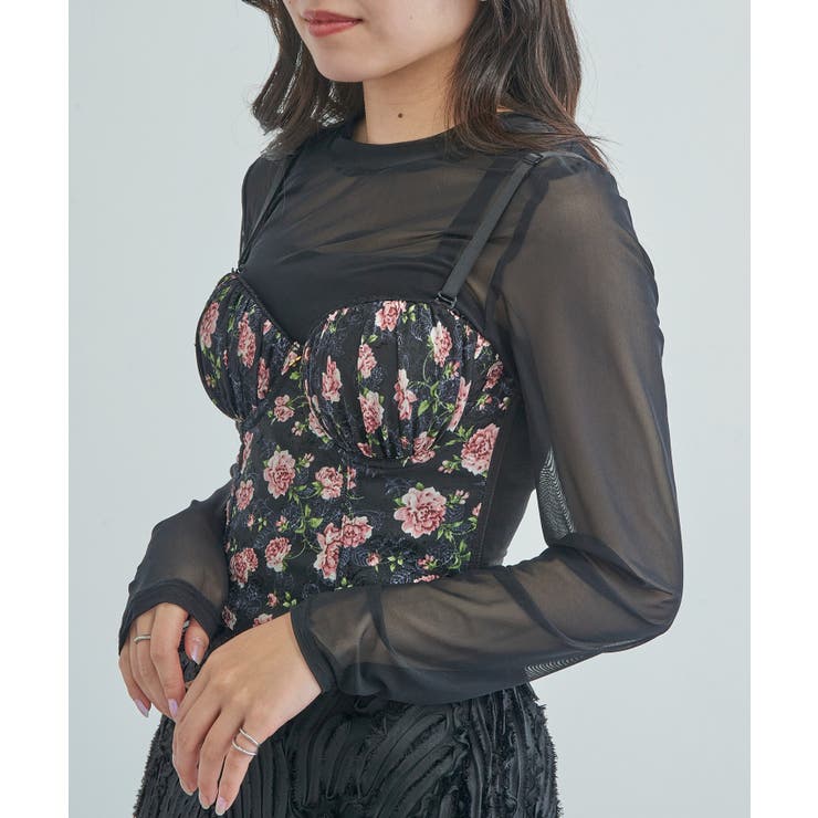 【SETUP7】フラワービスチェ SNK | SETUP7【WOMEN】 | 詳細画像15 