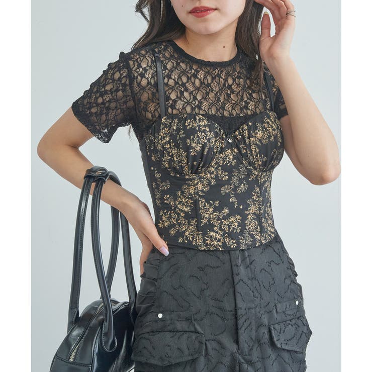 【SETUP7】フラワービスチェ SNK | SETUP7【WOMEN】 | 詳細画像18 