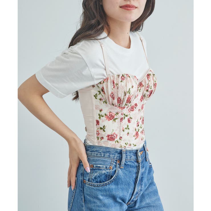 【SETUP7】フラワービスチェ SNK | SETUP7【WOMEN】 | 詳細画像3 