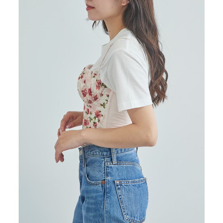 【SETUP7】フラワービスチェ SNK | SETUP7【WOMEN】 | 詳細画像4 