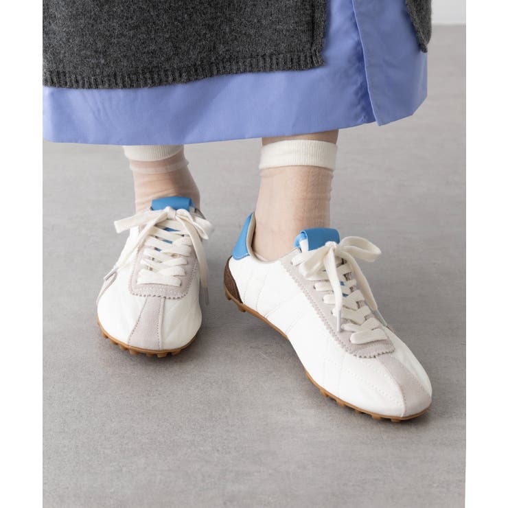 【Merry Gem】キルティングデザイン ローテクスニーカー KNF-TP | SETUP7【WOMEN】 | 詳細画像10 