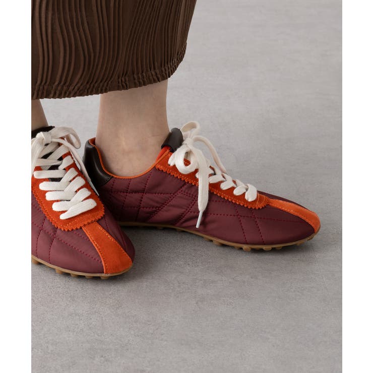 【Merry Gem】キルティングデザイン ローテクスニーカー KNF-TP | SETUP7【WOMEN】 | 詳細画像11 