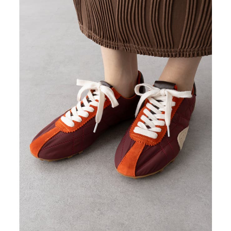 【Merry Gem】キルティングデザイン ローテクスニーカー KNF-TP | SETUP7【WOMEN】 | 詳細画像12 