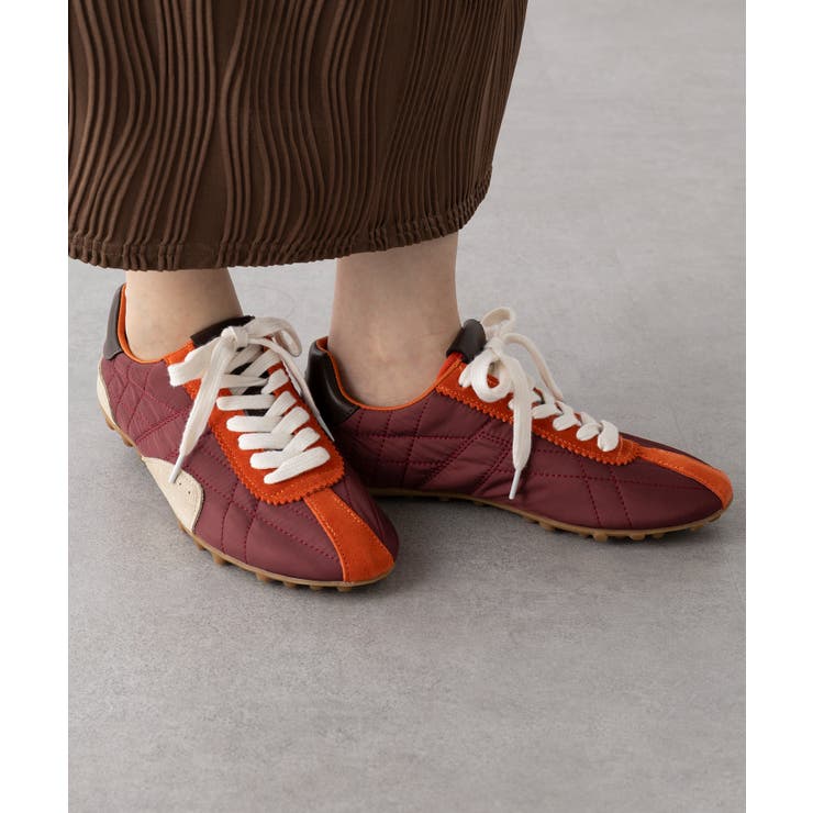 【Merry Gem】キルティングデザイン ローテクスニーカー KNF-TP | SETUP7【WOMEN】 | 詳細画像13 