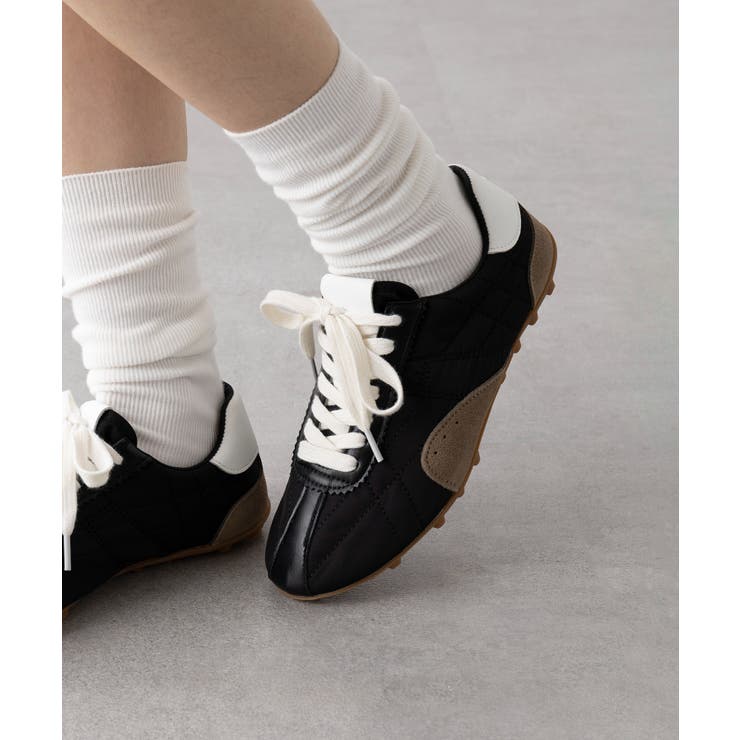 【Merry Gem】キルティングデザイン ローテクスニーカー KNF-TP | SETUP7【WOMEN】 | 詳細画像2 