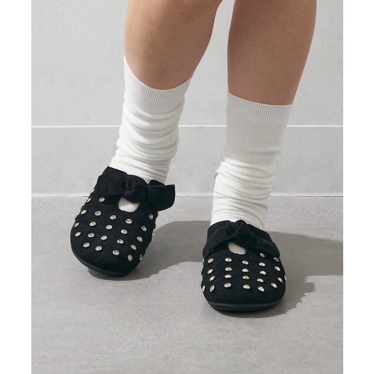 【SETUP7】リボンモチーフ スタッズサボサンダル KNF-TP | SETUP7【WOMEN】 | 詳細画像10 