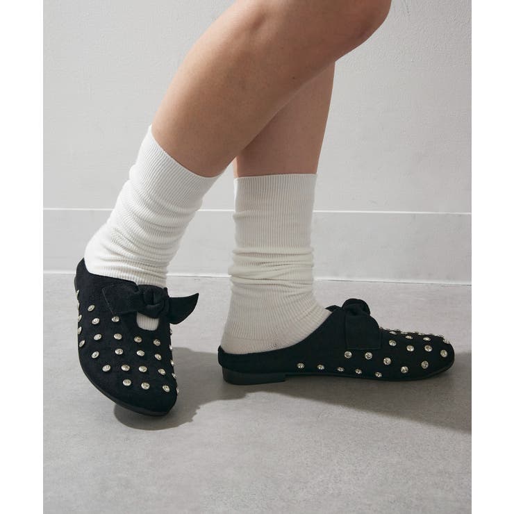 【SETUP7】リボンモチーフ スタッズサボサンダル KNF-TP | SETUP7【WOMEN】 | 詳細画像11 