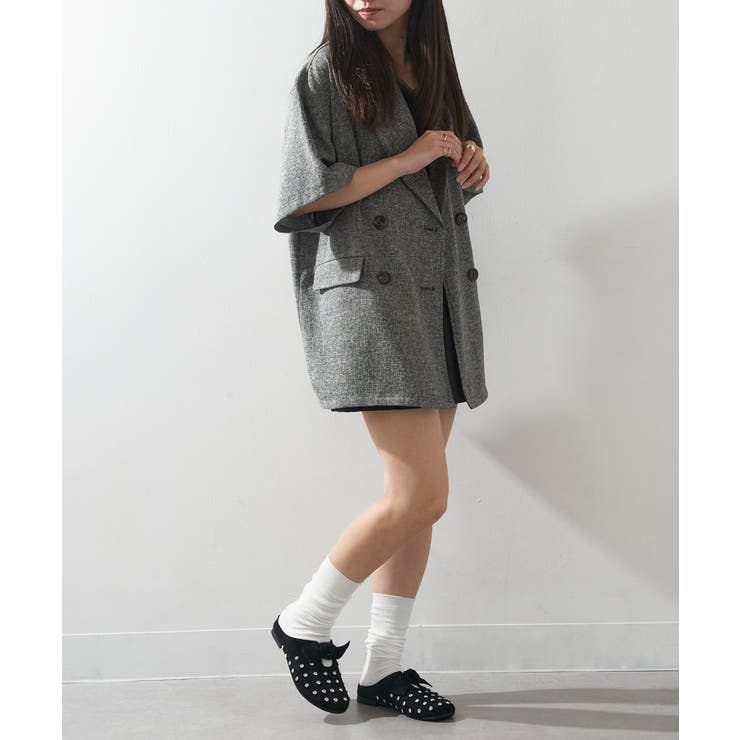 【SETUP7】リボンモチーフ スタッズサボサンダル KNF-TP | SETUP7【WOMEN】 | 詳細画像15 