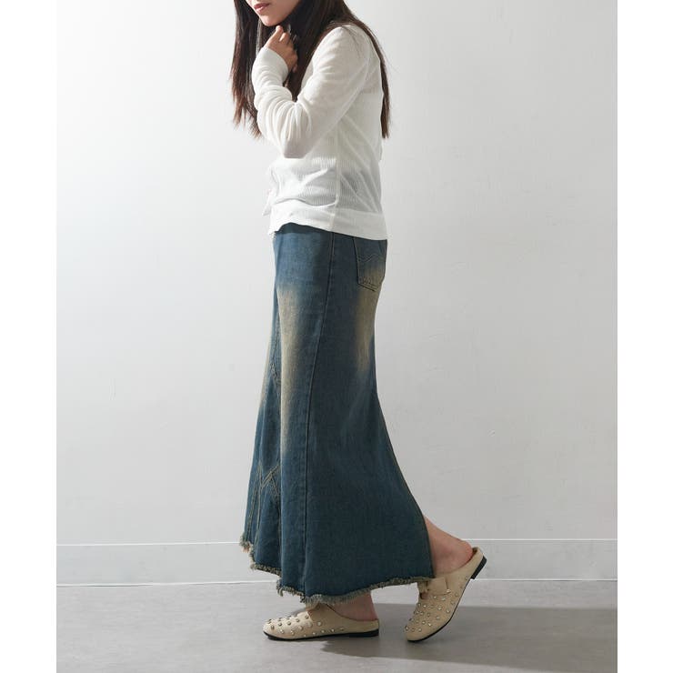 【SETUP7】リボンモチーフ スタッズサボサンダル KNF-TP | SETUP7【WOMEN】 | 詳細画像7 