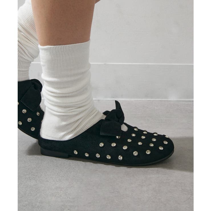 【SETUP7】リボンモチーフ スタッズサボサンダル KNF-TP | SETUP7【WOMEN】 | 詳細画像9 