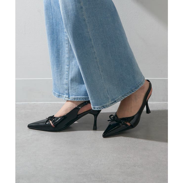 【SETUP7】エナメルリボン バックストラップパンプス KNF-TP | SETUP7【WOMEN】 | 詳細画像11 