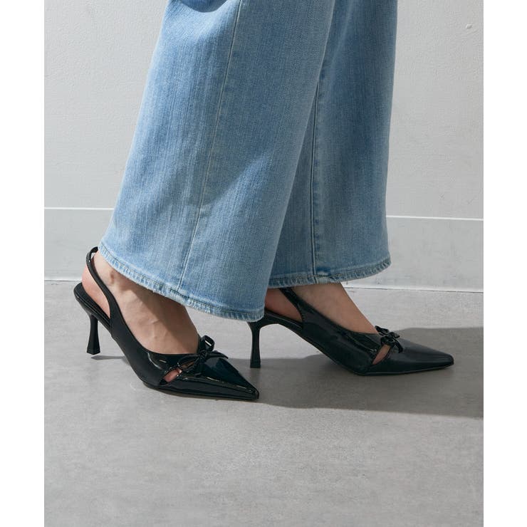 【SETUP7】エナメルリボン バックストラップパンプス KNF-TP | SETUP7【WOMEN】 | 詳細画像12 